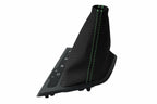 Automatic Shift Boot Cover for Kia Optima (2011–2015) Carbon Fiber Green Stitch