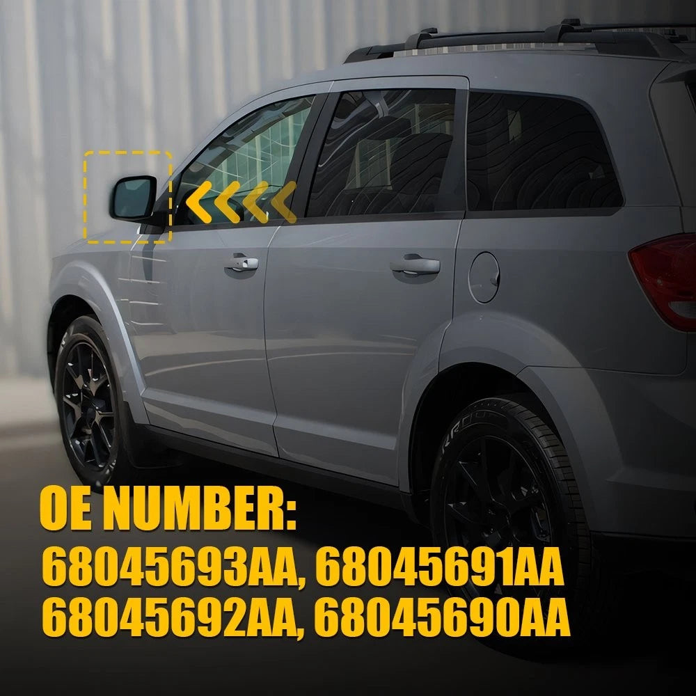 Heated Mirror Glass Set for Dodge Journey (2009–2020) 68045691AA 68045690AA