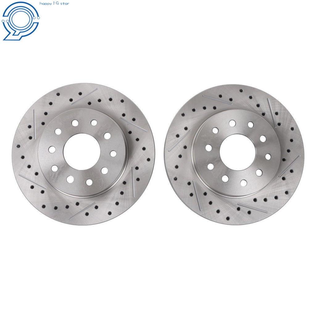 Rear Disc Brake Kit for Chevelle GTO El Camino (1964–1972) - Red Calipers