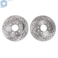 Rear Disc Brake Kit for Chevelle GTO El Camino (1964–1972) - Red Calipers