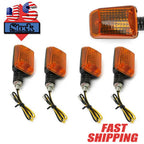 Set of 4 Motorcycle Turn Signals for Honda Nighthawk 250 650 750 Shadow VT750 VT1100