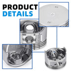 Oversize 0.5mm Piston Ring Kit for EZGO Golf Cart Robin 350cc (1996–2008)