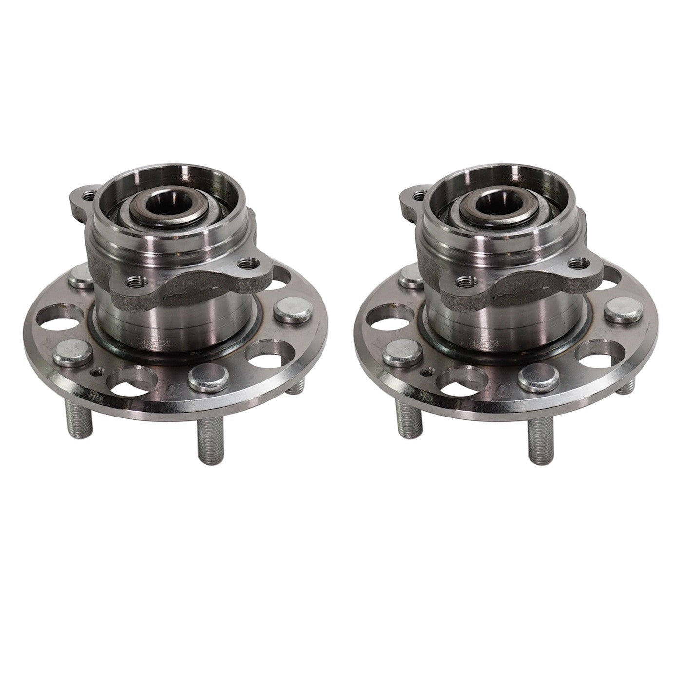 Set of 2 Wheel Hubs for Hyundai Elantra (2007–2010) Rear 5 Lug with Bearing