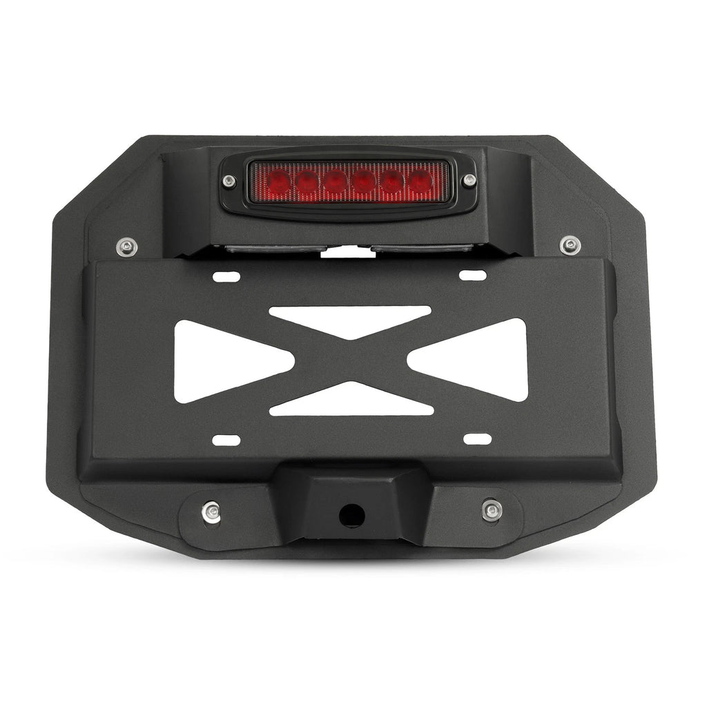 Spare Tire License Plate Bracket Relocation for Jeep Wrangler JK (2007–2018)