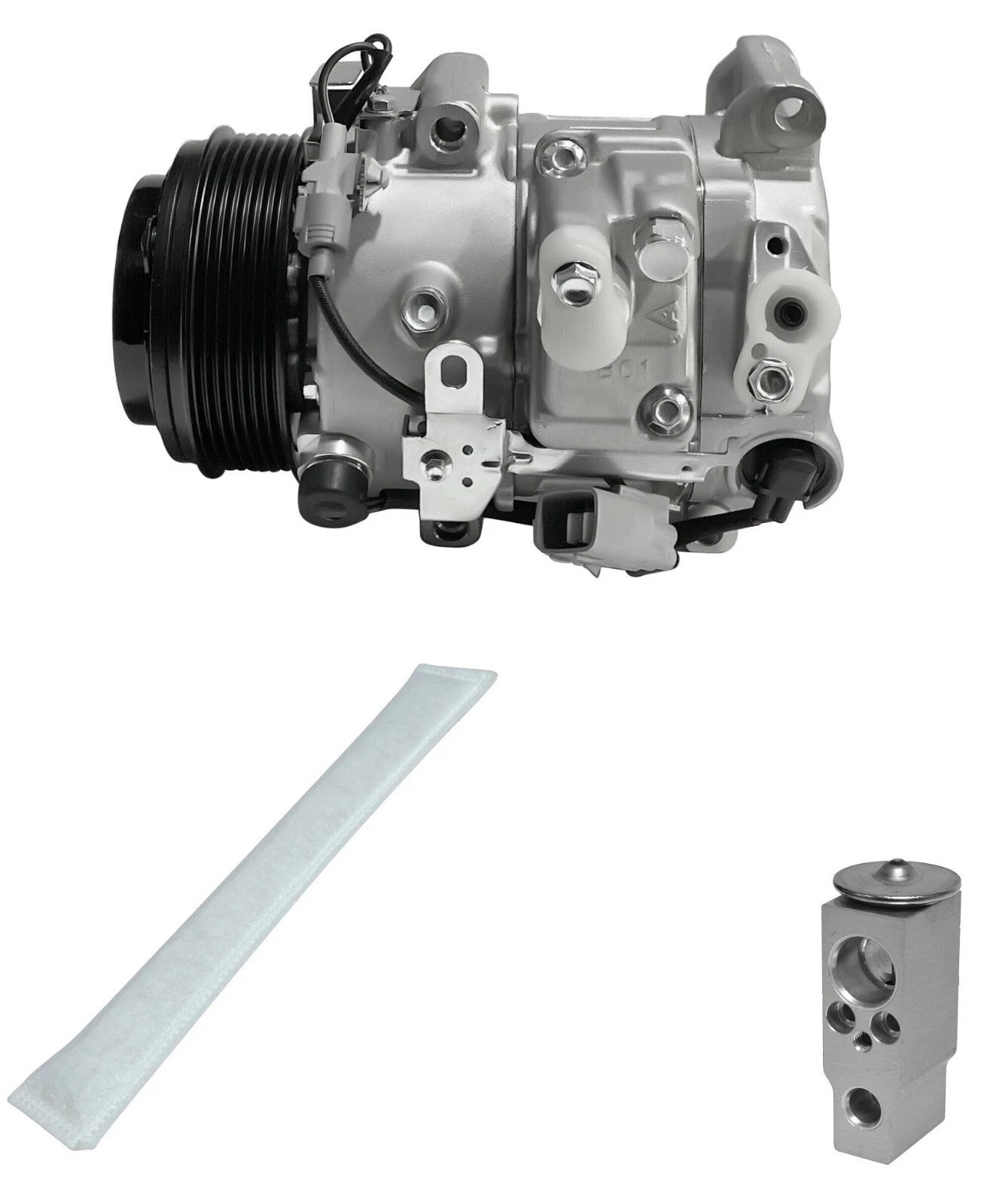AC Compressor Kit Replacement for Toyota Highlander 3.5L (2010-2013)