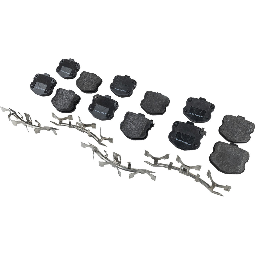 Set of 4 NAO Brake Pads for Chevrolet Corvette (2006–2013)
