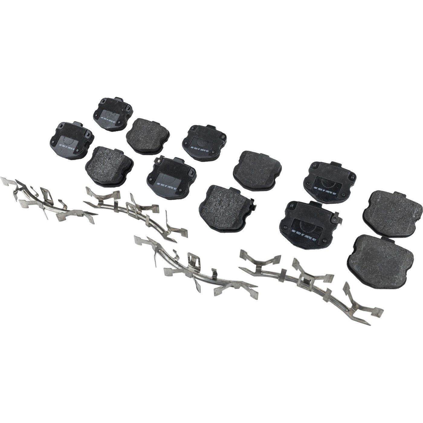 Set of 4 NAO Brake Pads for Chevrolet Corvette (2006–2013)