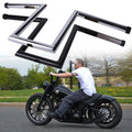 1" Drag Ape Hanger Handlebars for Harley Dyna 883 FXST