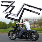 1" Drag Ape Hanger Handlebars for Harley Dyna 883 FXST