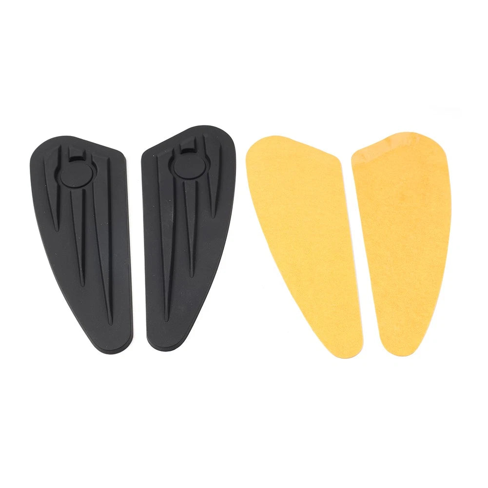 2X Motorcycle Decals Tank Traction Pad Fuel Gas Knee Protection