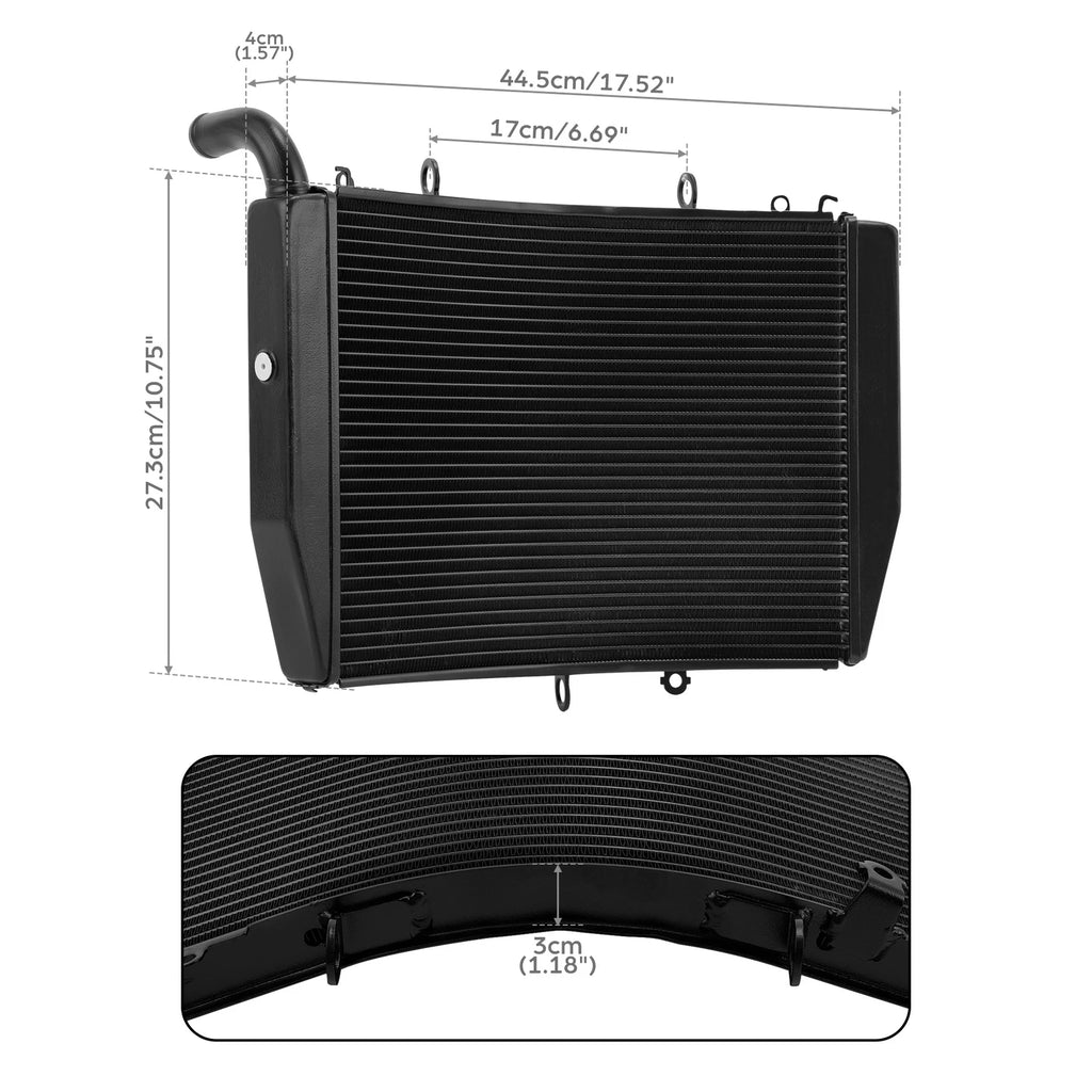 Radiator Cooler for Honda CBR600RR (2007–2026) Aluminum
