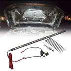 Universal White Under Hood LED Light Panel Kit for Any Vehicle