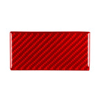 Carbon Fiber Red Driver Door Storage Panel Trim for BMW 3 Series E36 (1994–1996)