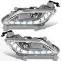 Clear Lens Fog Light with LED Day Running Lamp for Hyundai Veloster (2012–2016)