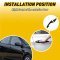 Exterior Door Handle for Hyundai Accent (2012–2016) RH Side Black