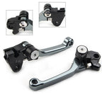 CNC Titanium Pivot Dirt Clutch Brake Levers for Kawasaki KX450F (2006-2012)