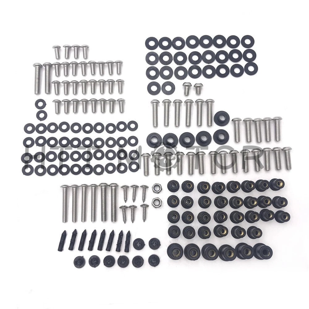 179Pcs Fairing Bolt Kit Screws for Kawasaki ZX-14 (2006–2011)