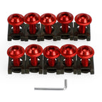 10 Pack M6x20 Motorcycle Fairing Screen Screw Bolt Fastener Clip