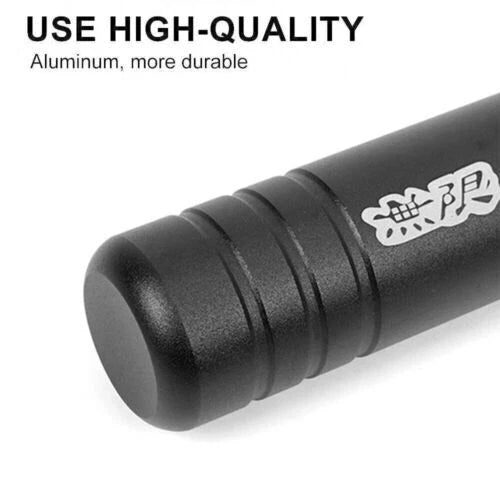Mugen Aluminum Black Manual Gear Shift Knob for Universal Fit