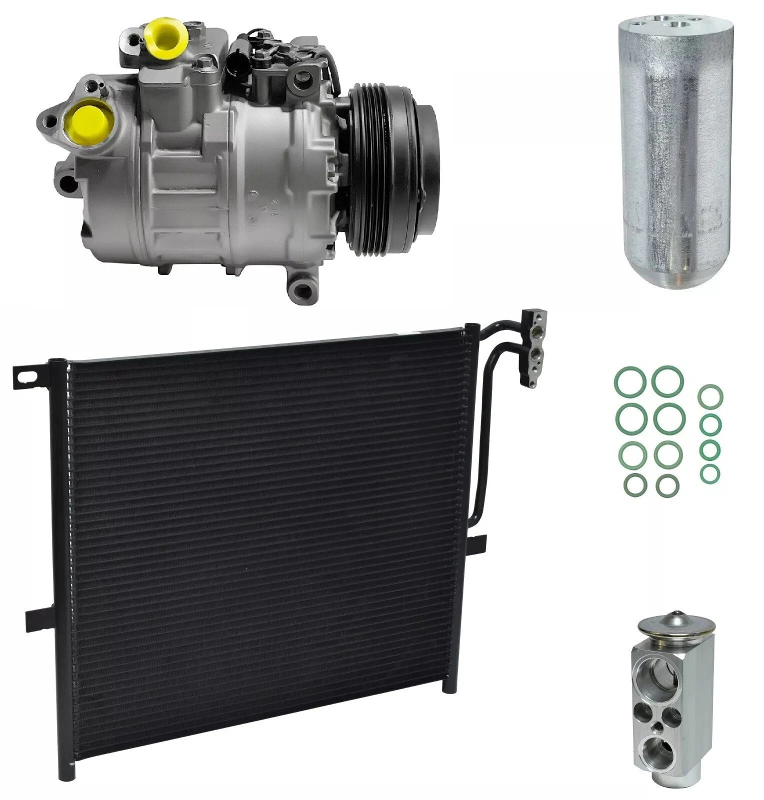 AC Compressor Kit With Condenser for BMW X3 3.0L (2005–2010)