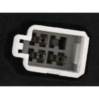 Set of 2 Power Mirrors for Chevrolet Colorado (2004–2012) Black Manual Folding