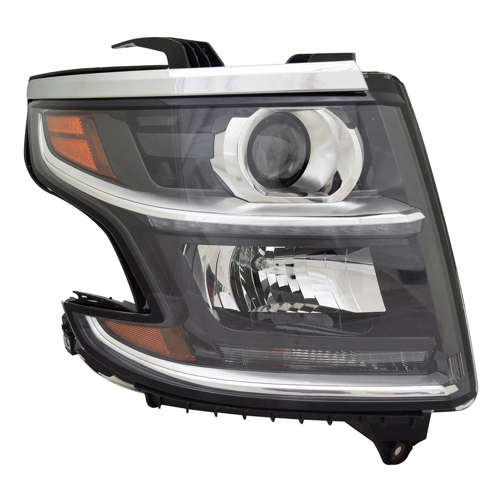 Replacement Passenger Side Halogen Headlight Assembly w/o Logo