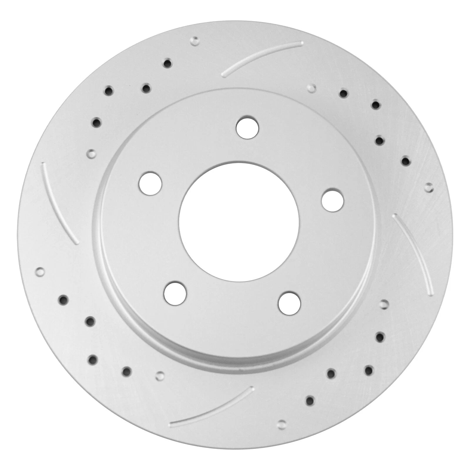 Rear Drilled Brake Rotors & Ceramic Brake Pads for Mazda 3 (2005–2013)