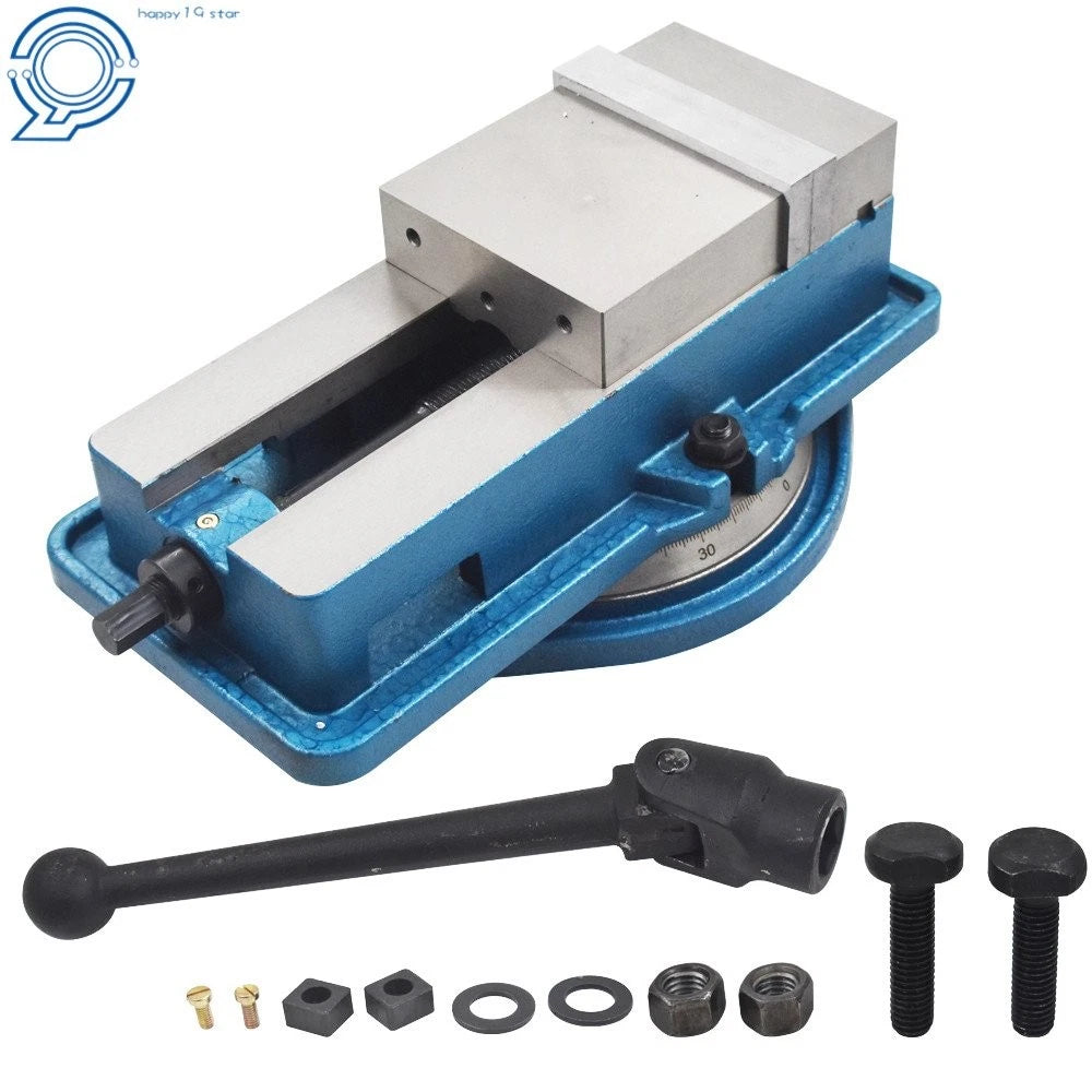 5'' Milling Machine Lockdown Vise for Bench Top