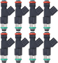 8PCS Fuel Injector FJ977 for Chevrolet Suburban 1500 5.3L (2007–2009)