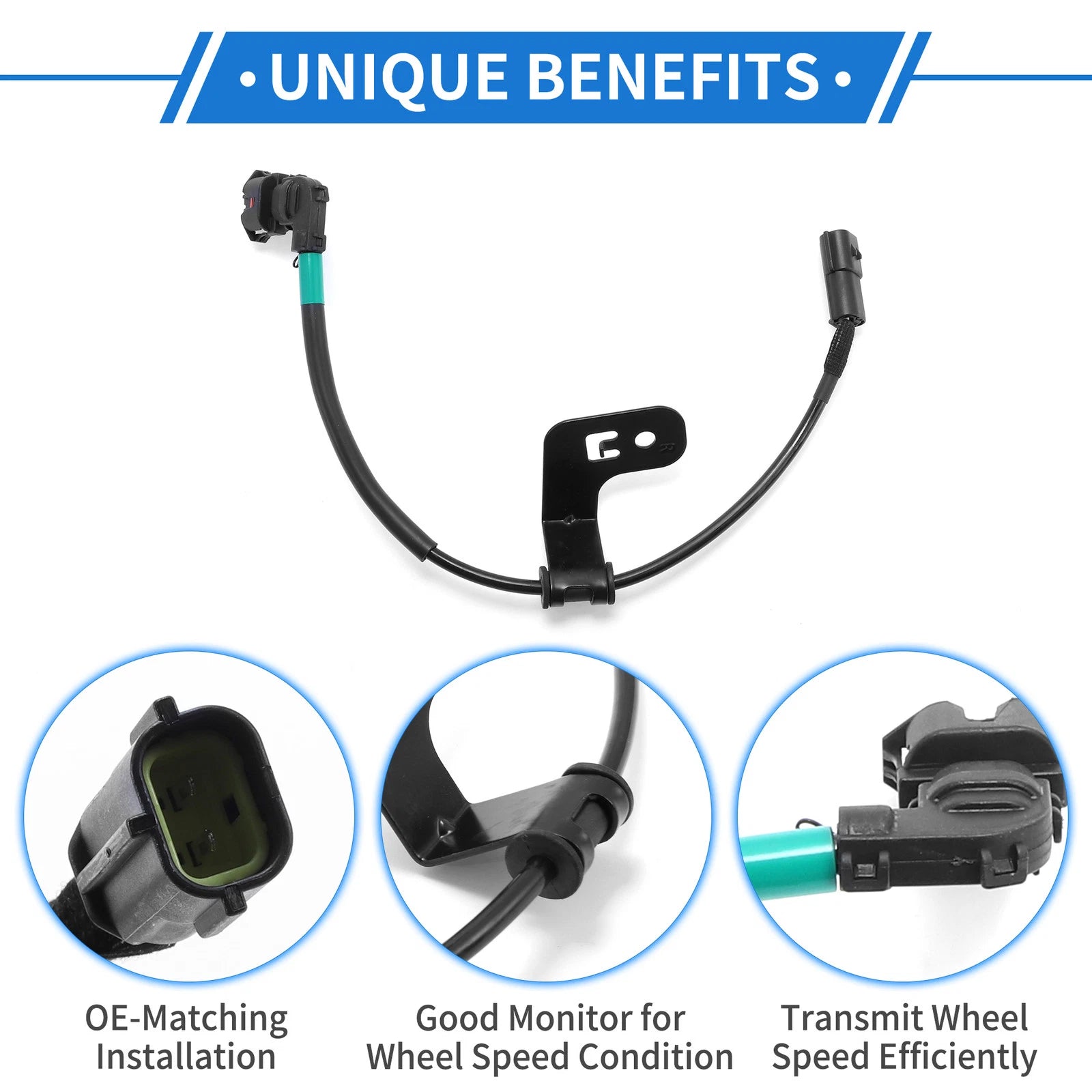 ABS Wheel Speed Sensor No. 59830B1050 for Hyundai Genesis (2010–2016)