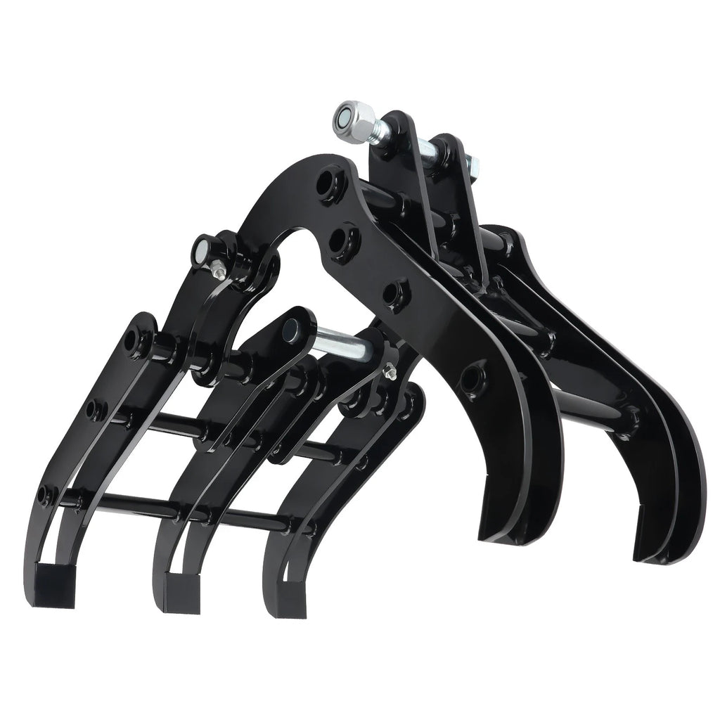 Grapple for Mini Excavator 0.8-1.8 Tons (465mm, 25mm Hinge)