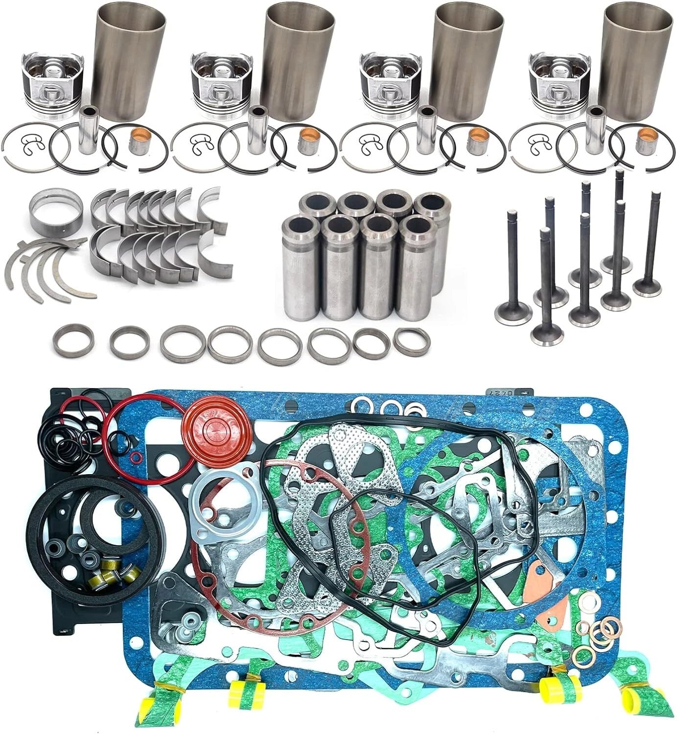 Rebuild Kit 4BC2 4BC2T for Iseki SX65 (T6010)