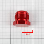 16AN Flare Bolt Nut Cap Plug Lock Fitting Adapter for Universal