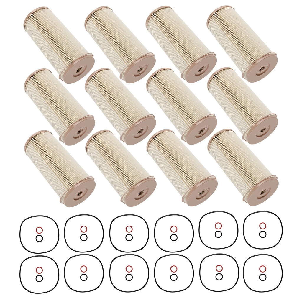 12X Fuel Water Separator Filter for 1000FG (2020) 30 Micron Cartridge