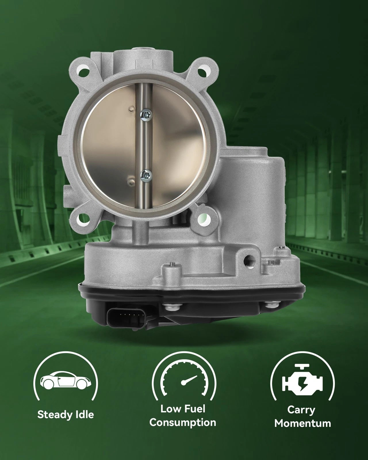 Throttle Body for Ford F-150, Lobo, Expedition, Transit-250, Lincoln Navigator 3.5L (2015–2020)