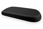 Leather Console Lid Pull Over Cover for Ford Taurus (2008–2009) Beige Stitch