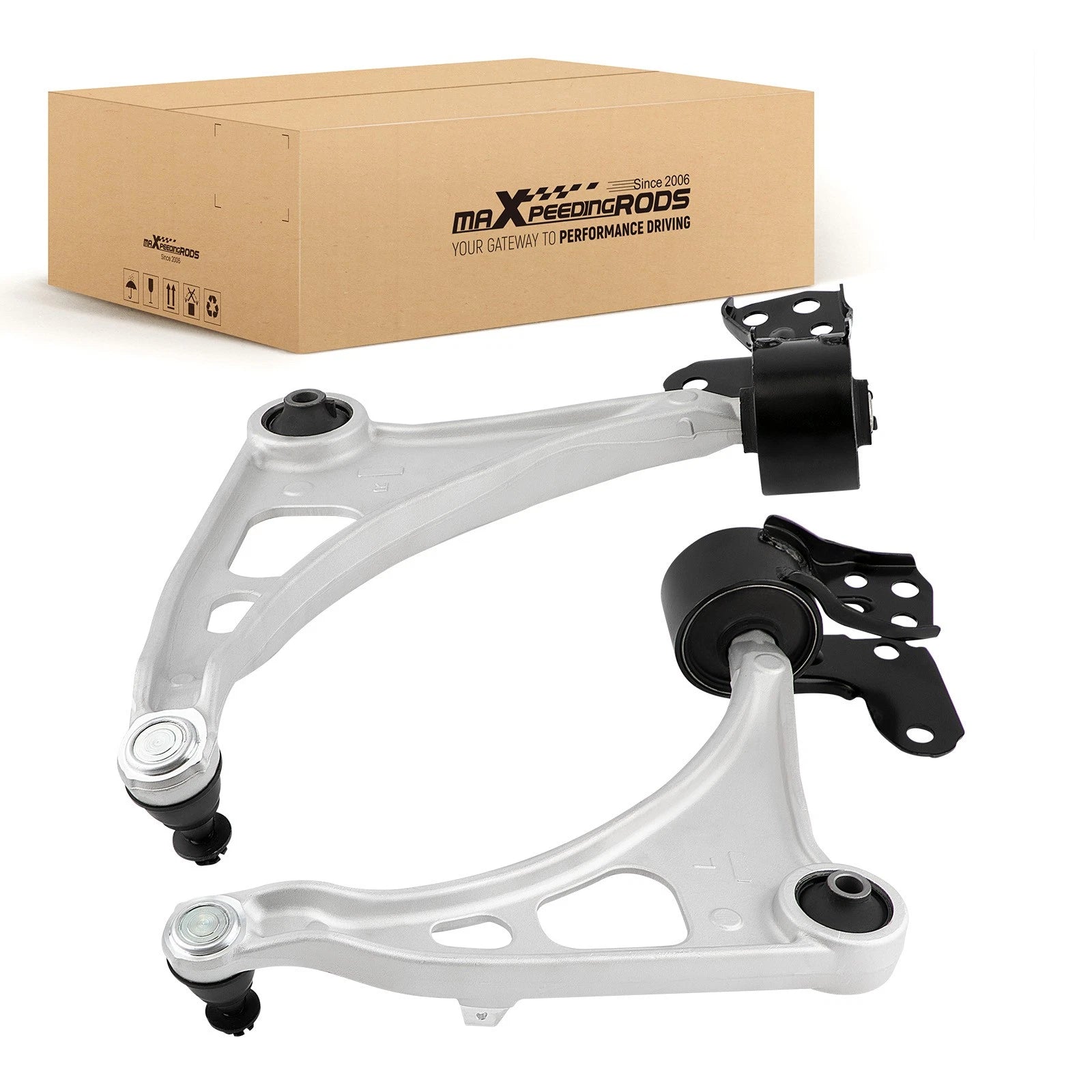 2X Front Lower Control Arms for Acura MDX (2014–2020) Honda Pilot Passport (2021)