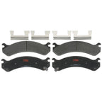 Set of 4 Front Disc Brake Pads for Chevrolet Silverado 2500 (2001–2010)
