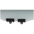 Rear Passenger Door Glass for Honda Fit (2007–2008)