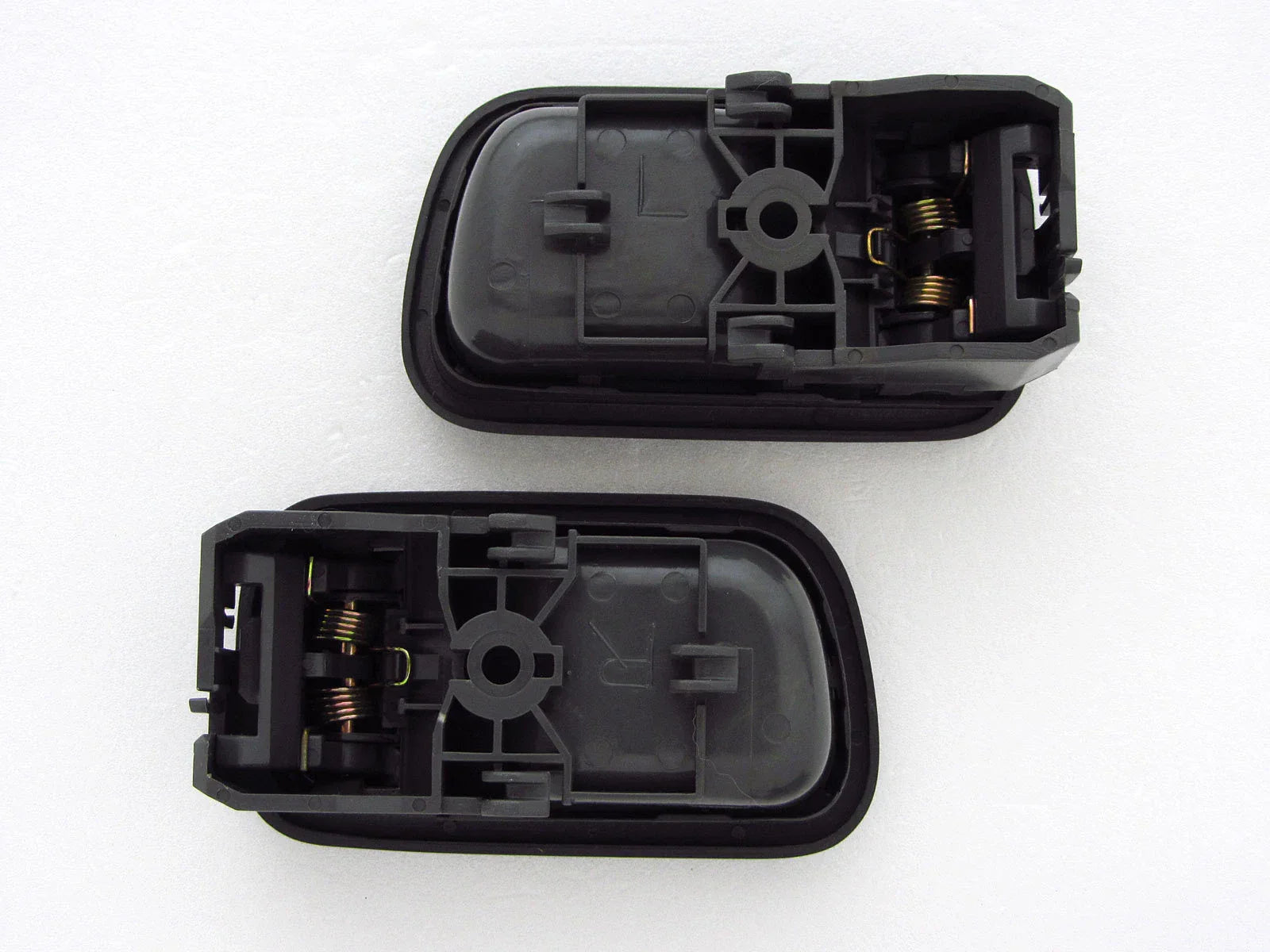 Inner Door Handle Pair for Nissan Navara D22 Ute Pickup Grey Interior