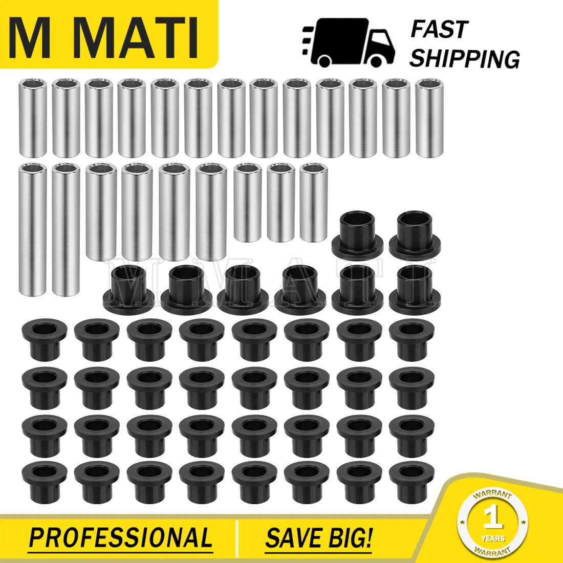 A Arm Bushing Kit for Can-Am Defender HD10 HD9 HD8 HD7 HD5 Max (2016–2022)