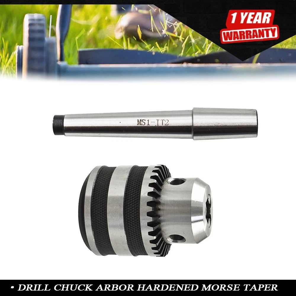 Drill Chuck Arbor for Jacobs Morse Taper Shank (MT1 to JT2)
