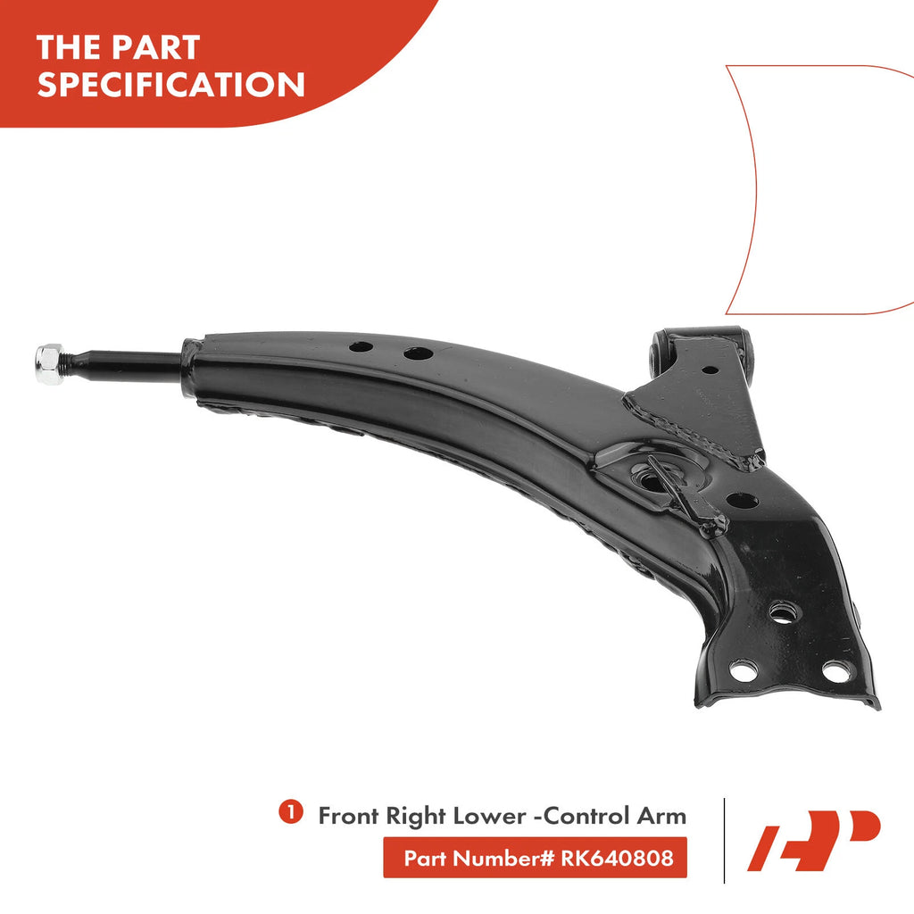 Front Right Lower Control Arm for Toyota Corolla (1988-1991)