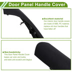 Door Panel Handle Pull Trim Cover for BMW X1 (2016–2022) No. 51417417513 Black