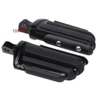 Black Passenger Foot Pegs for Harley Sportster 883 1200 (2014-2022)