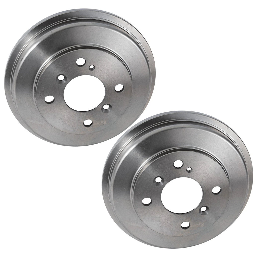 Set of 2 Brake Drums for Ford Fiesta (2011–2019)