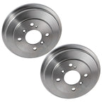 Set of 2 Brake Drums for Ford Fiesta (2011–2019)
