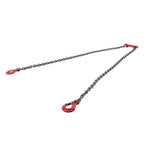2X 5/16" × 5' Chain Sling for Lifting with Grab Hooks (6600 lbs)