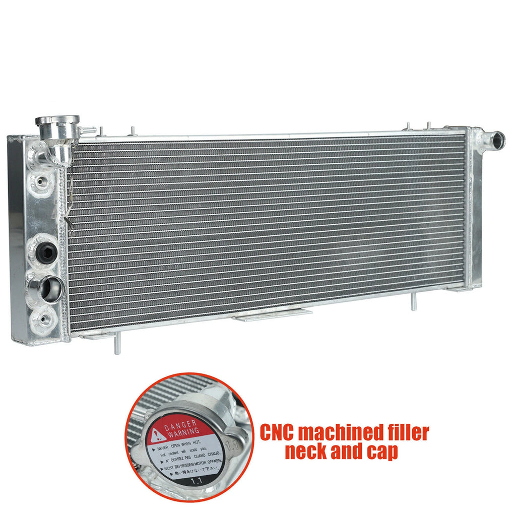 3 Row Core Aluminum Radiator for Jeep Cherokee XJ Comanche (1991–2001)