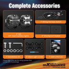 3.5" LED Pod Lights for Off Road Vehicles (RGB, Spot Beam)